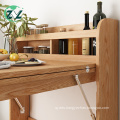 Adjustable Dining Table Extendable Wooden Dining Table